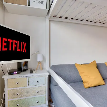 Studio - Appartement Quartier Tour Eiffel 3 Free Netflix-2